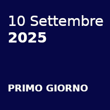 PRIMO GIORNO 2025