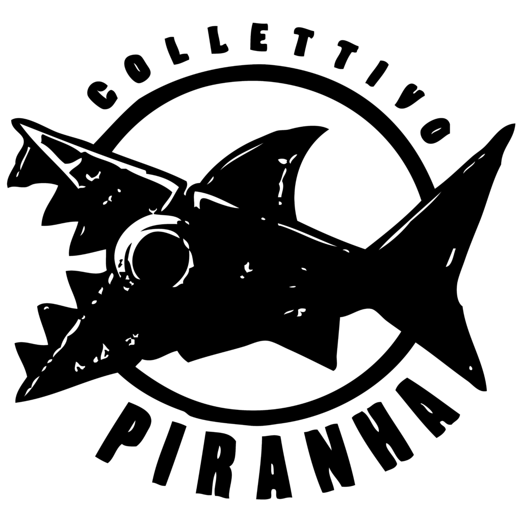 Logo Collettivo Piranha Nero